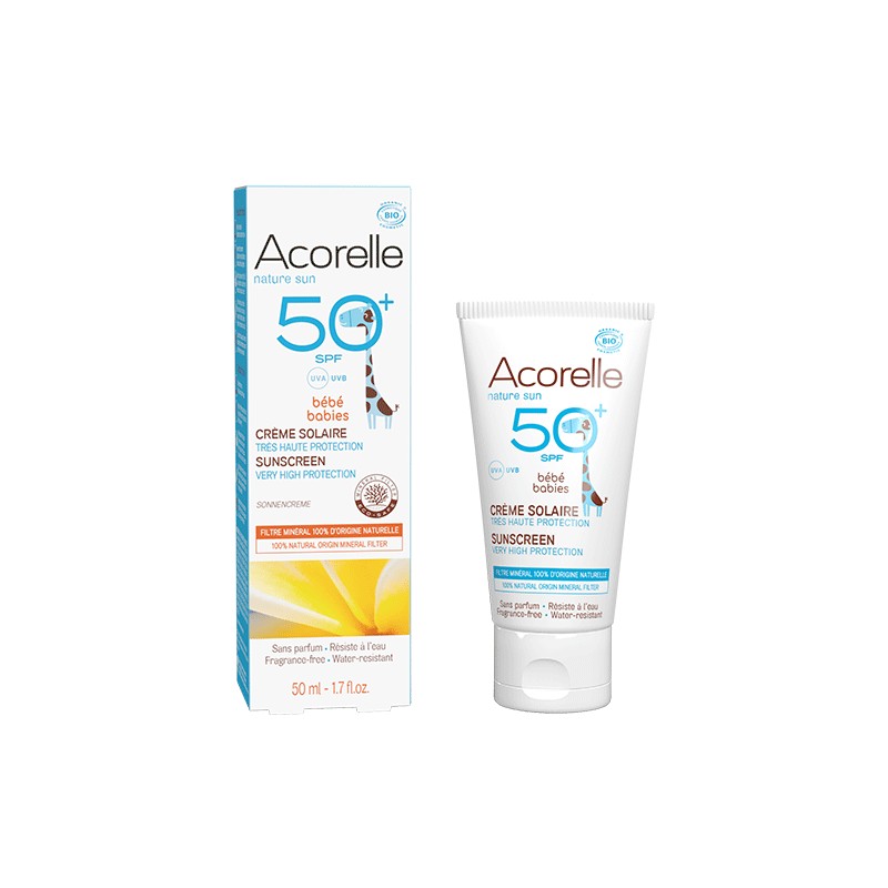 Детский солнцезащитный крем spf50+ 50мл