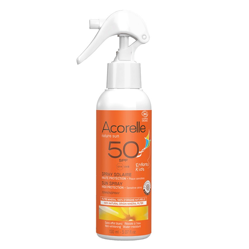 Детский солнцезащитный спрей spf50 150г 