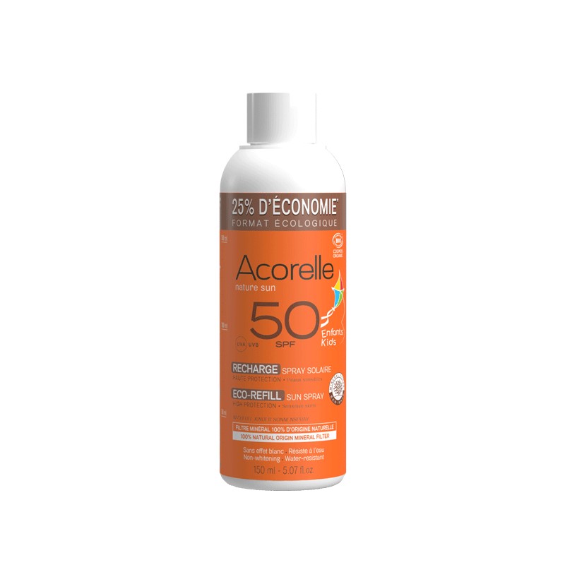 Детский солнцезащитный спрей spf50 150г 